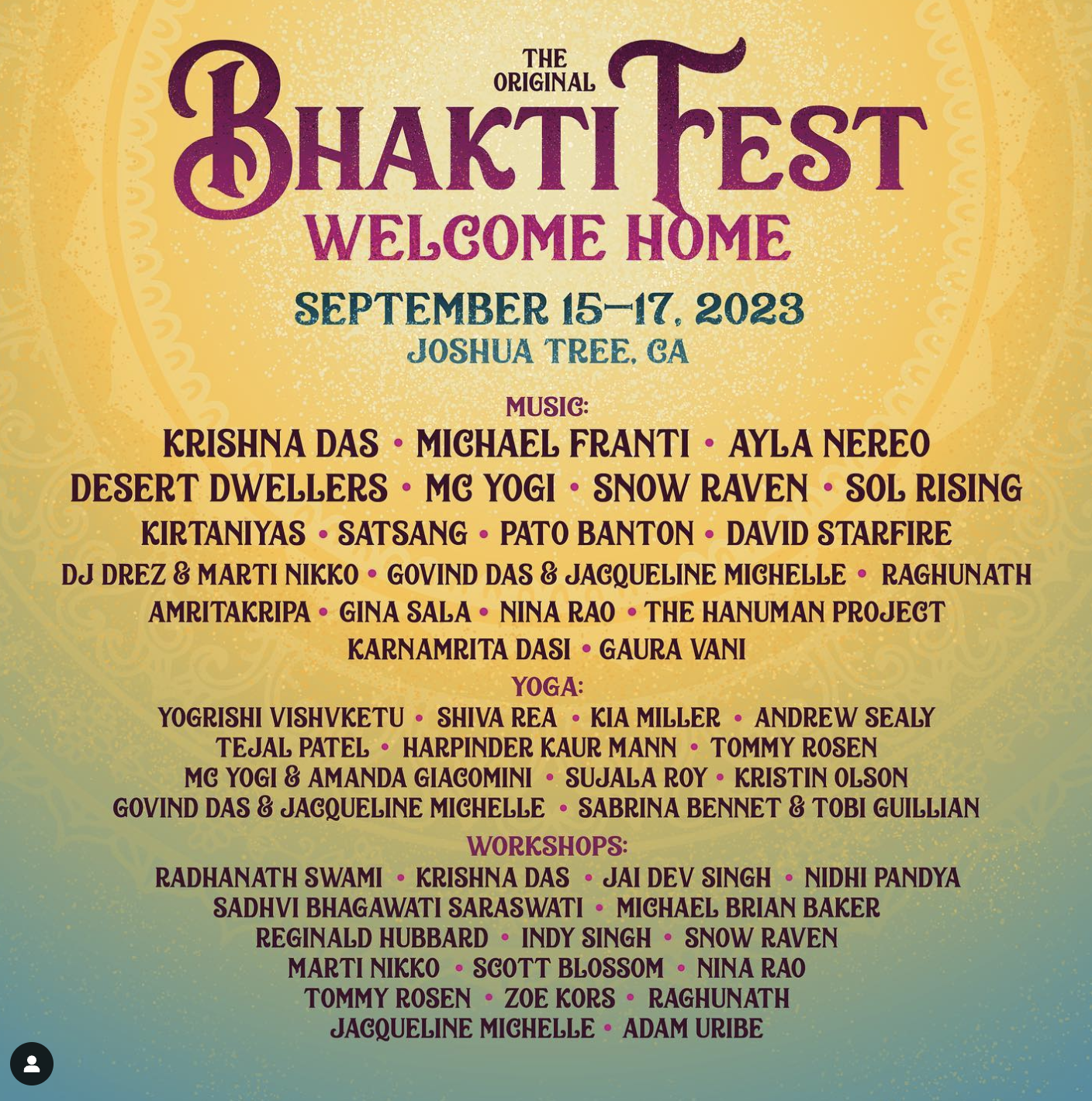 Bhakti Fest